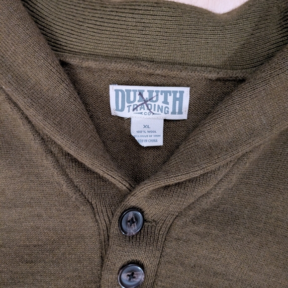 Duluth Trading Company Wool Sweater - Picture 3 of 5